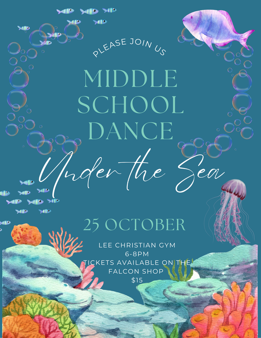 Fall 2025 Middle School Dance