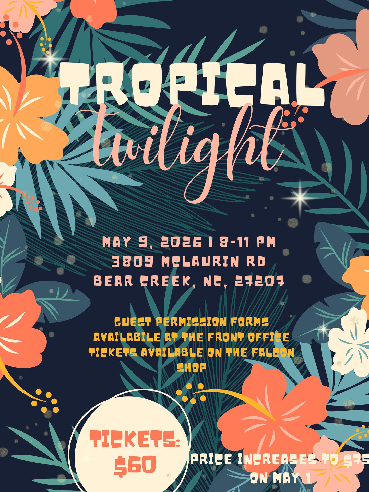 Prom 2026 - Tropical Twilight