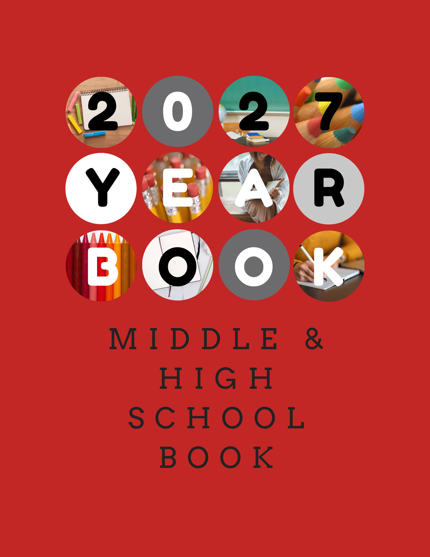 Middle School/High School Yearbook