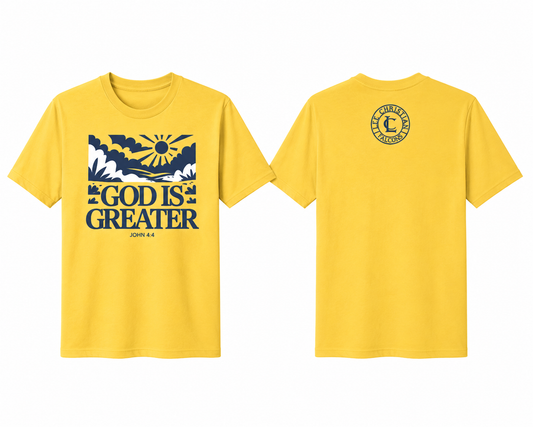 "God is Greater" Adult T Shirt (Pre-Order)