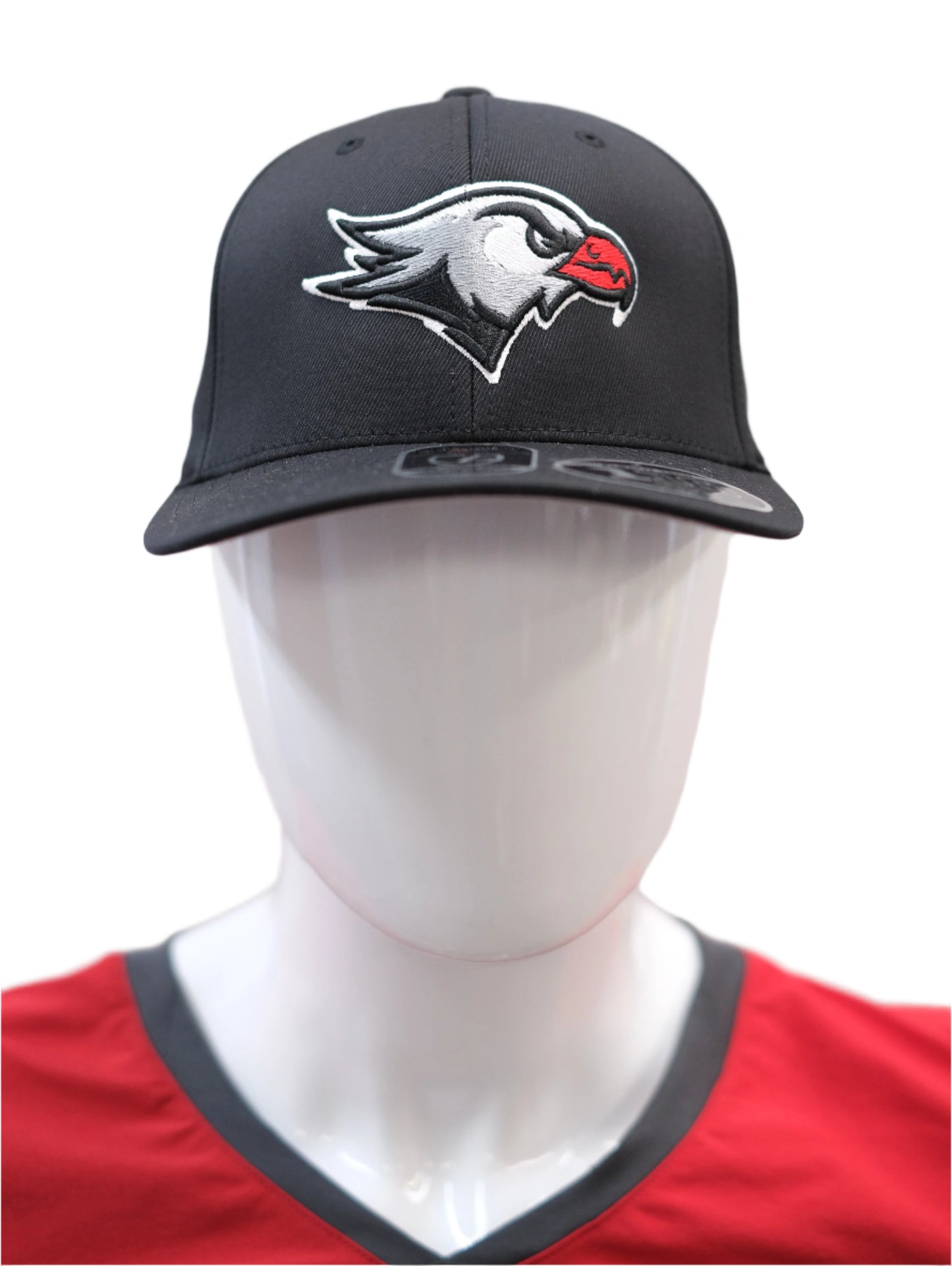 Black Falcon Head Golf Hat