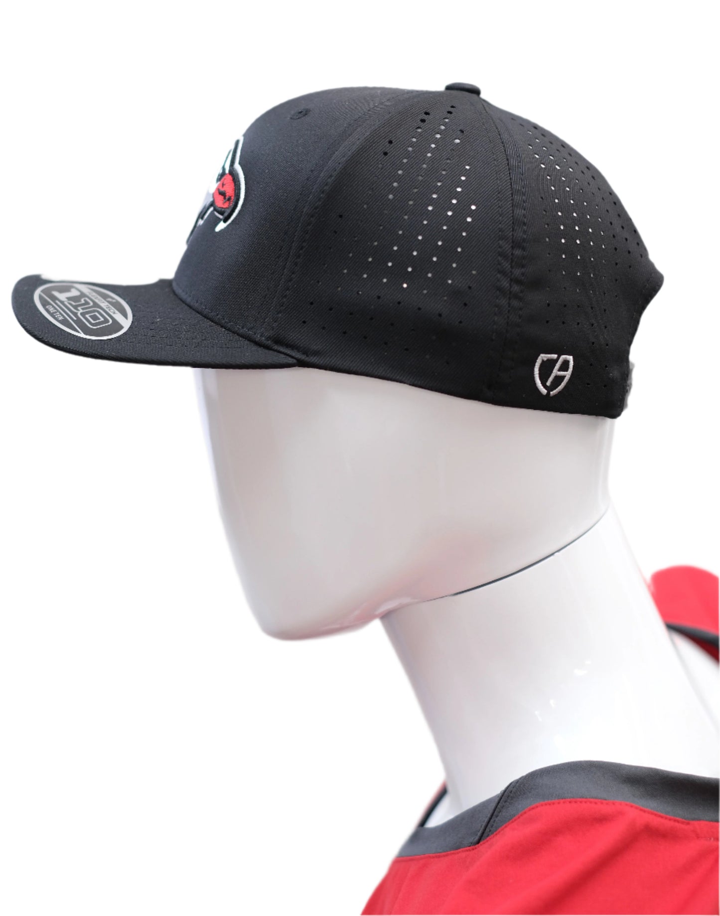 Black Falcon Head Golf Hat