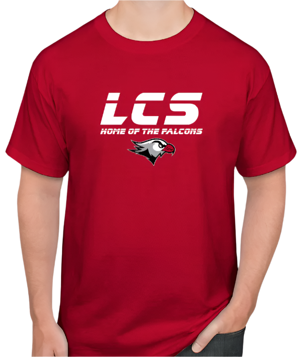 Red Short Sleeve - Home of Falcons