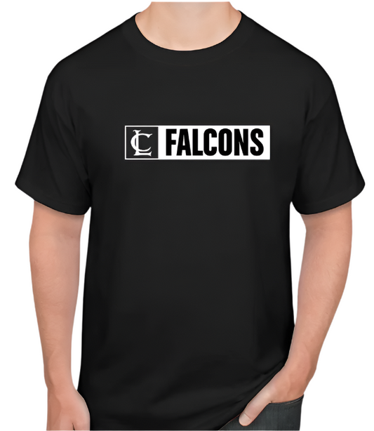 Black Short Sleeve - Falcons