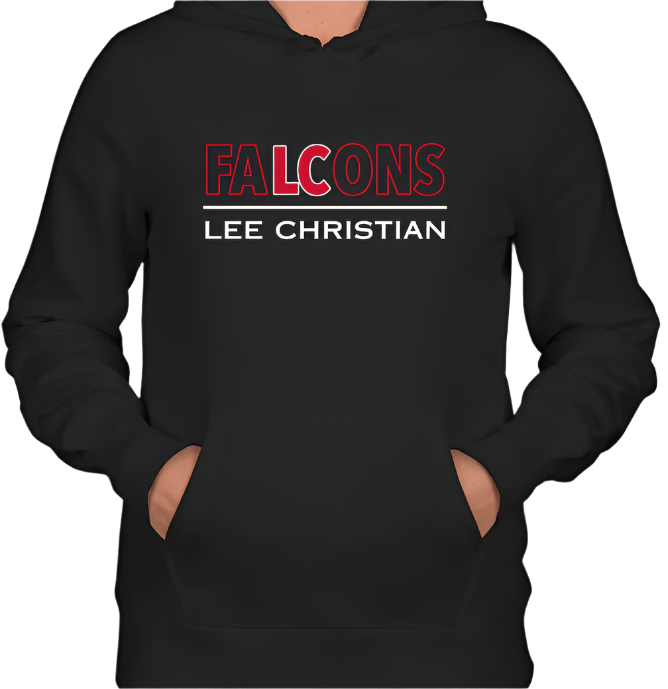 Womens Black Lee Christian Hoodie